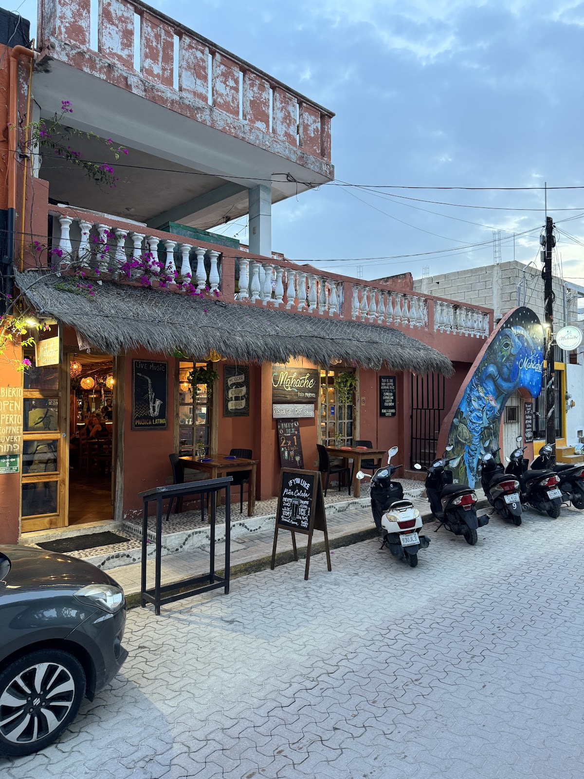 Mahaché, restaurante Isla Mujeres