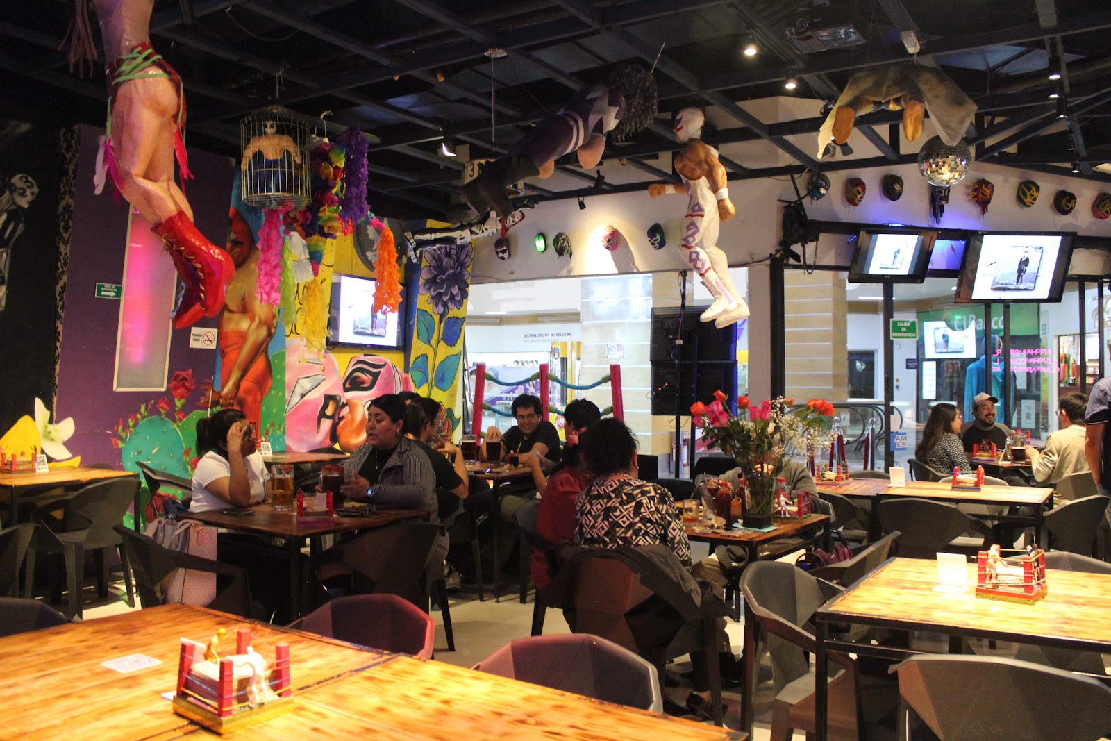 "El Ring" Restaurante Lucha Libre CDMX